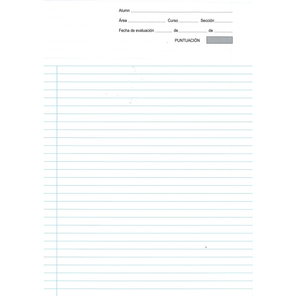 Bloco Avaliação Edelvives 50 folhas Horizontal Capa Mole 2