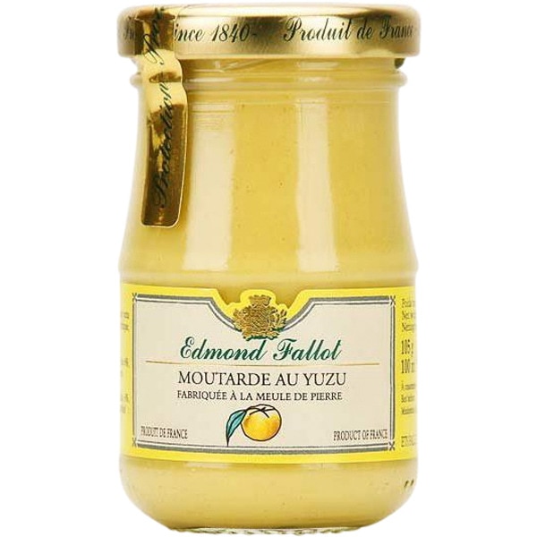 mostaza de Dijon Yuzu frasco 105 g
