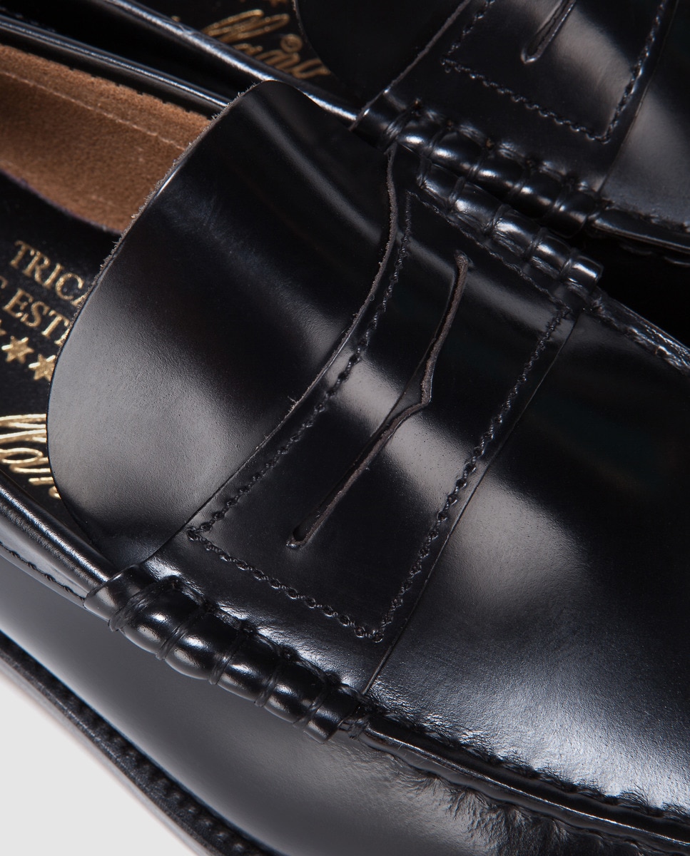 Mocassins Castellano em pele cor preto Preto-5