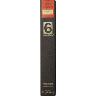 Chocolate Preto São Tomé com Morango e Malagueta frasco 75 g - Meia Dúzia