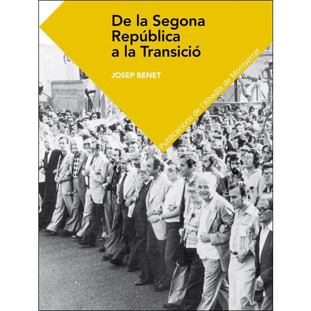 Imagen 0 de De la Segona República a la Transició  (Tapa blanda con solapas)