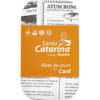 Filetes de Atum com Caril lata 120 g - Santa Catarina