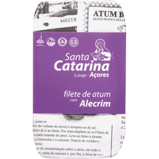 Filetes de Atum com Alecrim lata 120 g - Santa Catarina