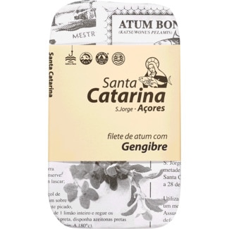 Filetes de Atum com Gengibre lata 120 g - Santa Catarina