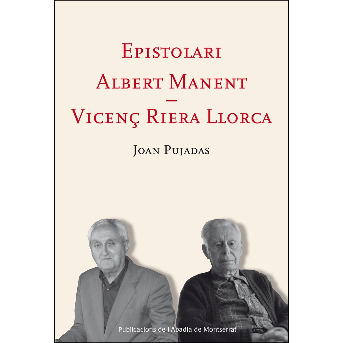 Epistolari Albert Manent - Vicenç Riera Llorca (Capa mole com abas) 1