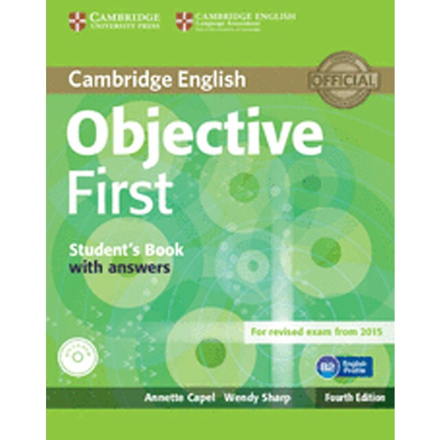 Objective First Student's Book with Answers with CD-ROM 4th Edition (Capa mole) 1