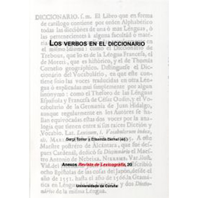 Imagem 0 de Los verbos en el diccionario (Capa mole com abas)