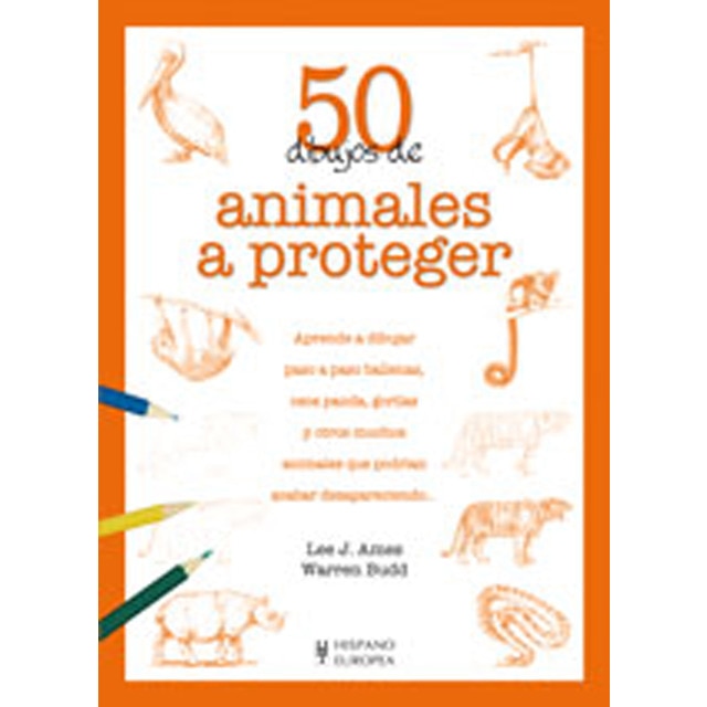 50 dibujos de animales a proteger(Tapa blanda) 1
