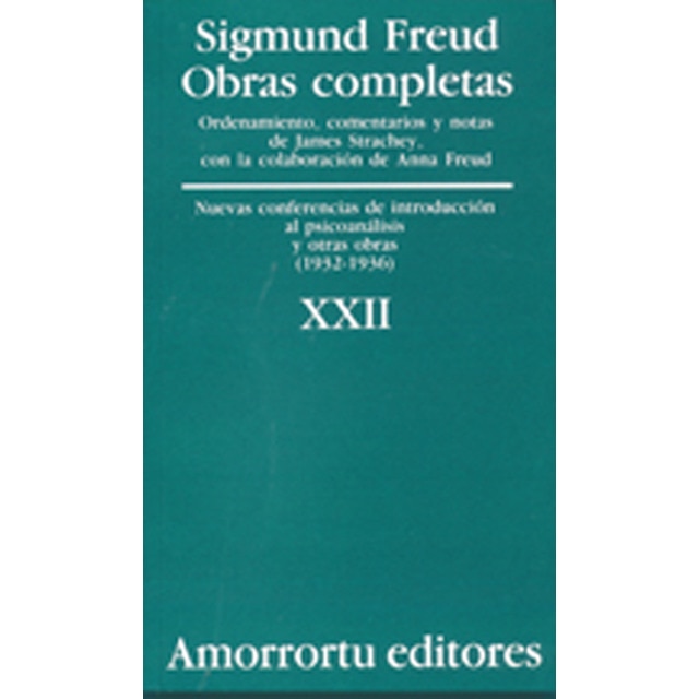 Imagem 0 de Obras Completas. Volumen 22: Nuevas conferencias de introducción al psicoanálisis, y otras obras (1932-1936) (Capa mole)