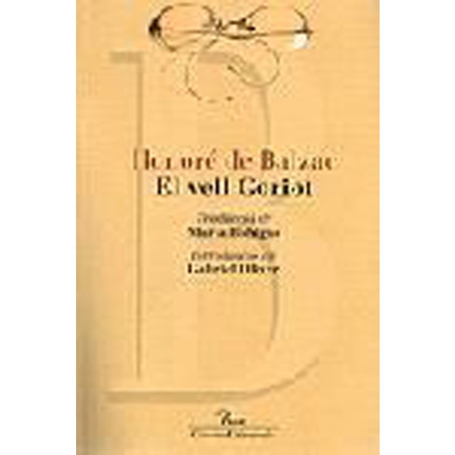 Imagem 0 de El vell Goriot (Capa mole com abas)