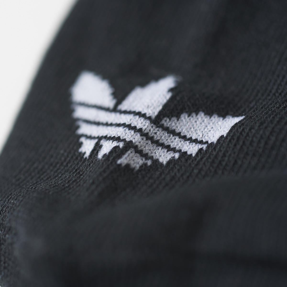 Pack de 3 pares de meias unissexo Trefoil Liner Sock Adidas Originals Preto-4