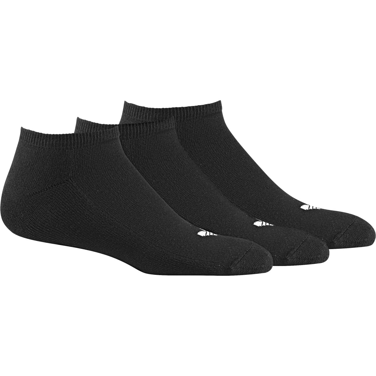 Pack de 3 pares de meias unissexo Trefoil Liner Sock Adidas Originals Preto-5