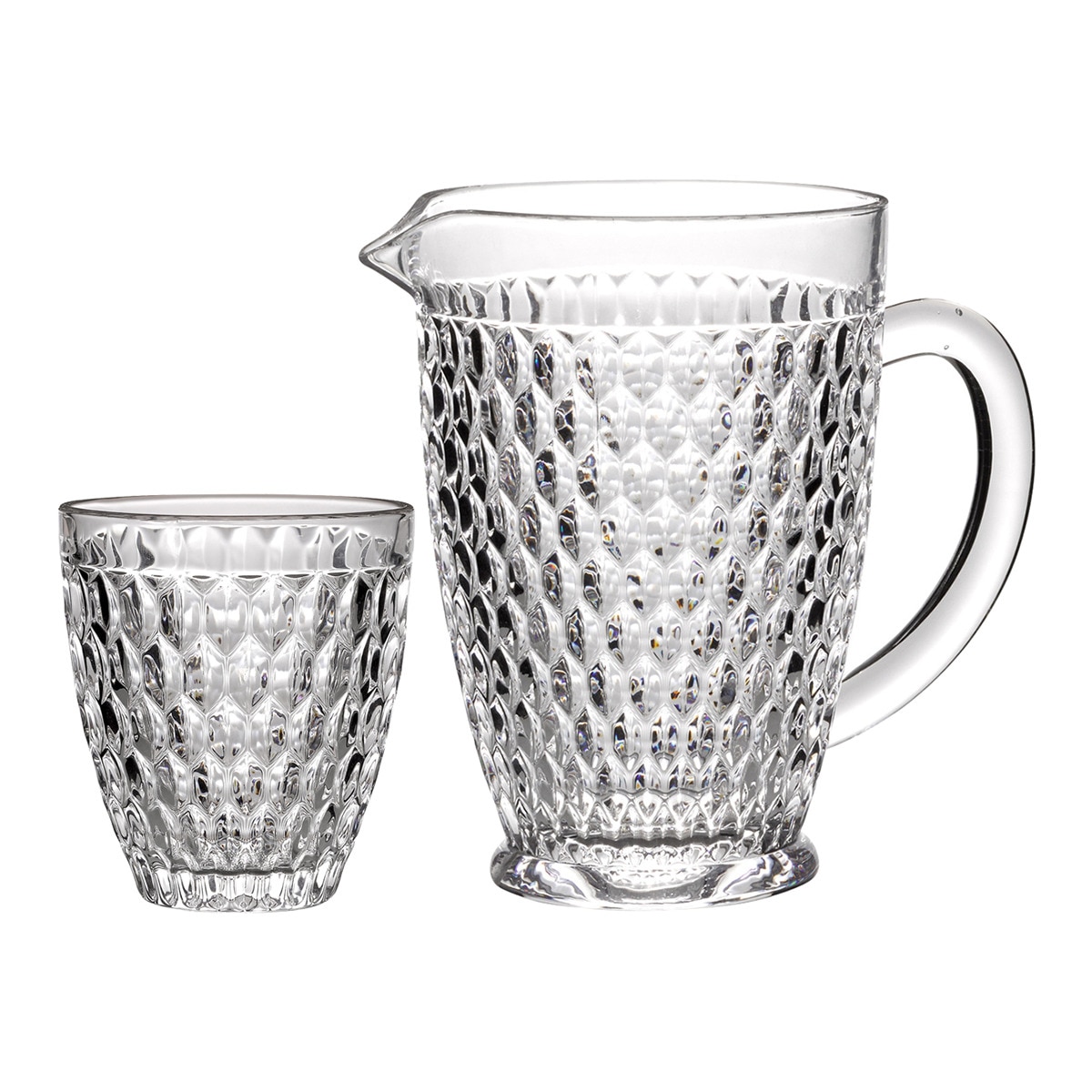 Serviço de cristal por peças Nancy transparente 1