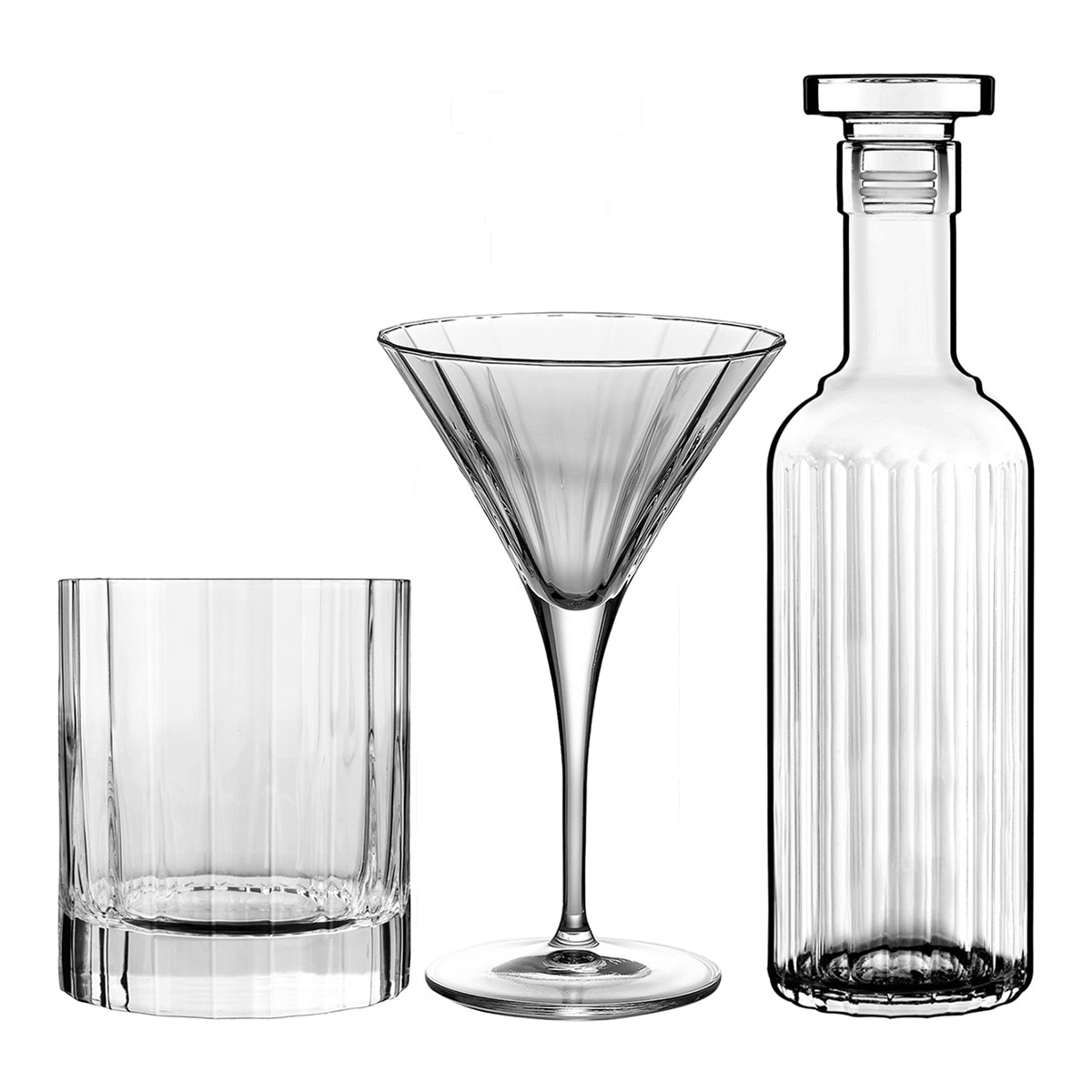 Serviço de cristal por peças Bach Luigi Bormioli 1