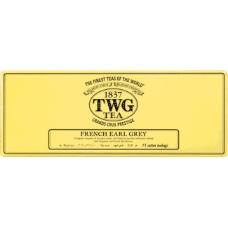 Chá Preto French Earl Grey com Bergamota e Centáurea 15 Unidades embalagem 2,5 g - Twg Tea