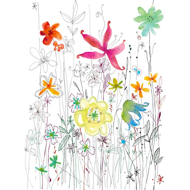 Imagem 0 de Fotomural Joli Komar Flowers