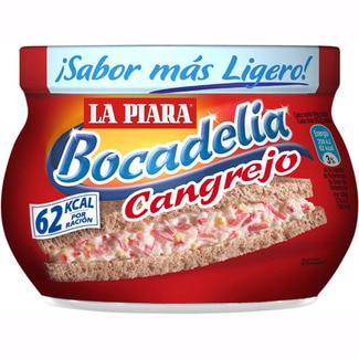 cangrejo para sándwich ensaladas pasta o arroz frasco 170 g - La Piara