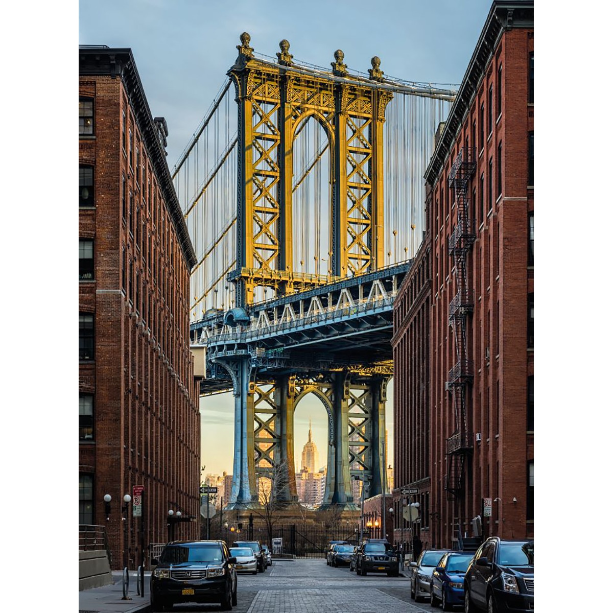 Papel de parede fotográfico Brooklyn La Maison Multicolor-1