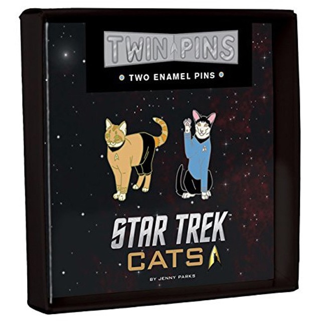 Star Trek Cats Twin Pins 1