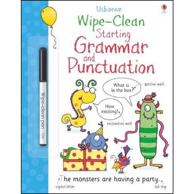 Wipe-clean starting grammar and punctuation 1