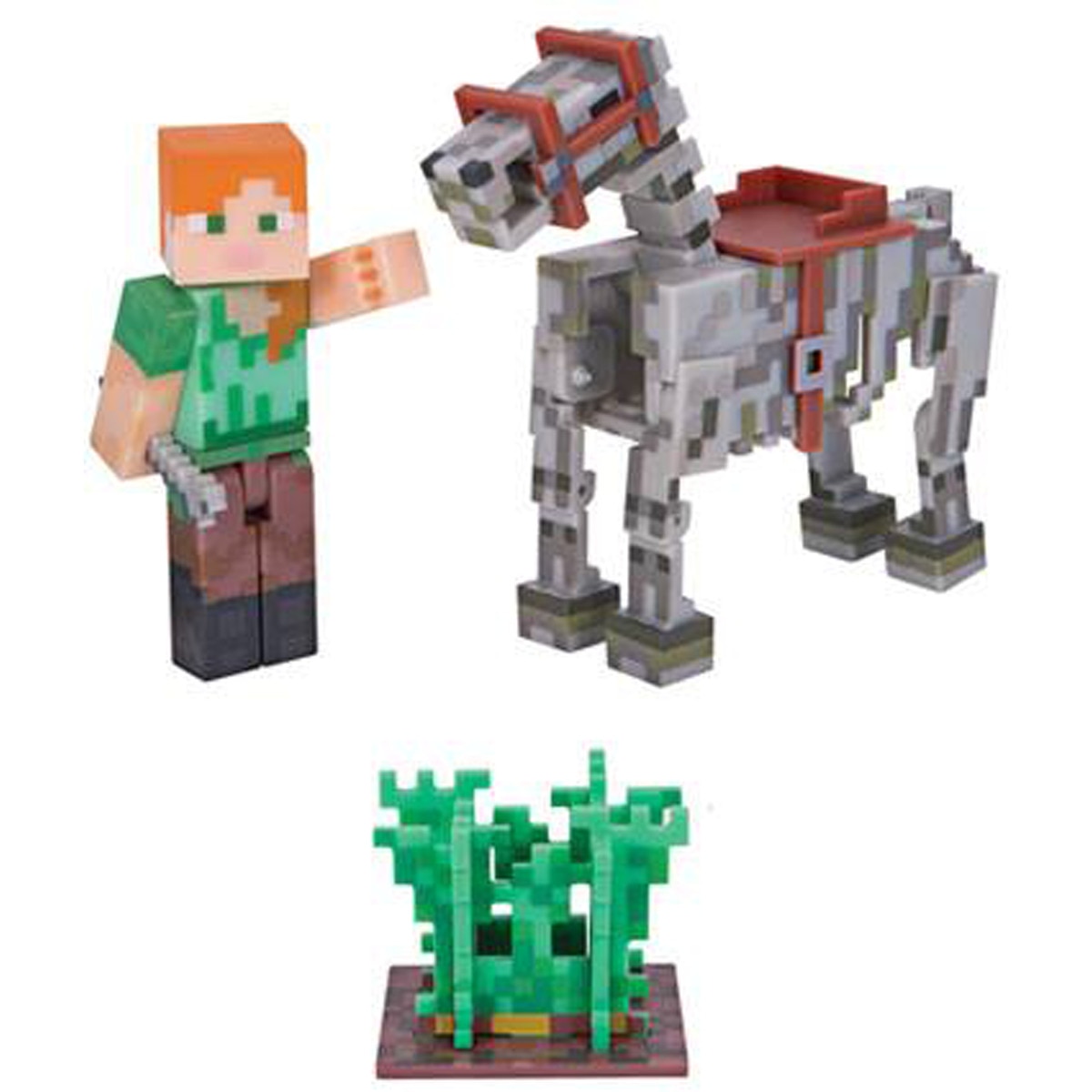Imagem 0 de Figura Minecraft Alex Cavalo