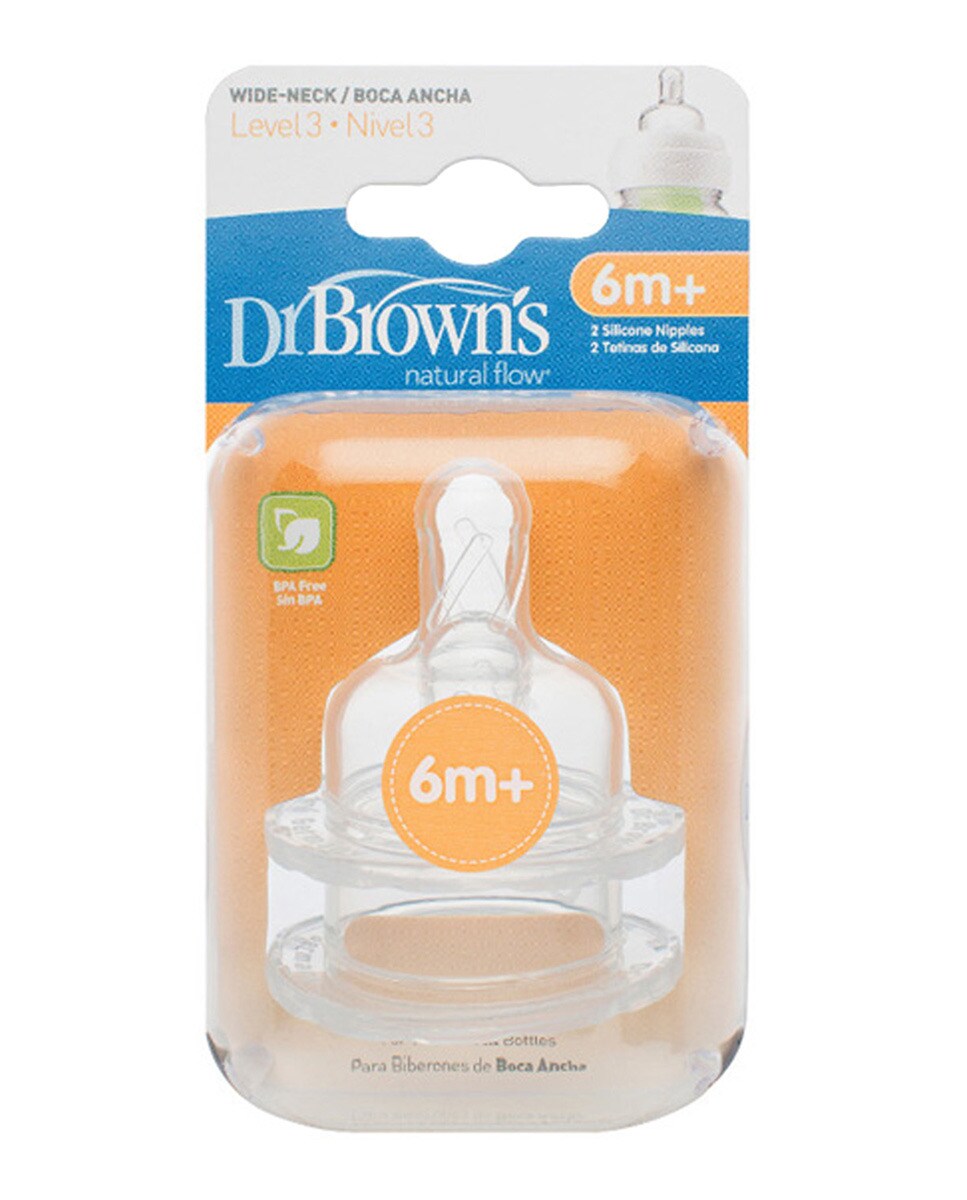 Tetina de Silicone Médica Nível 3 Dr. Brown's 2