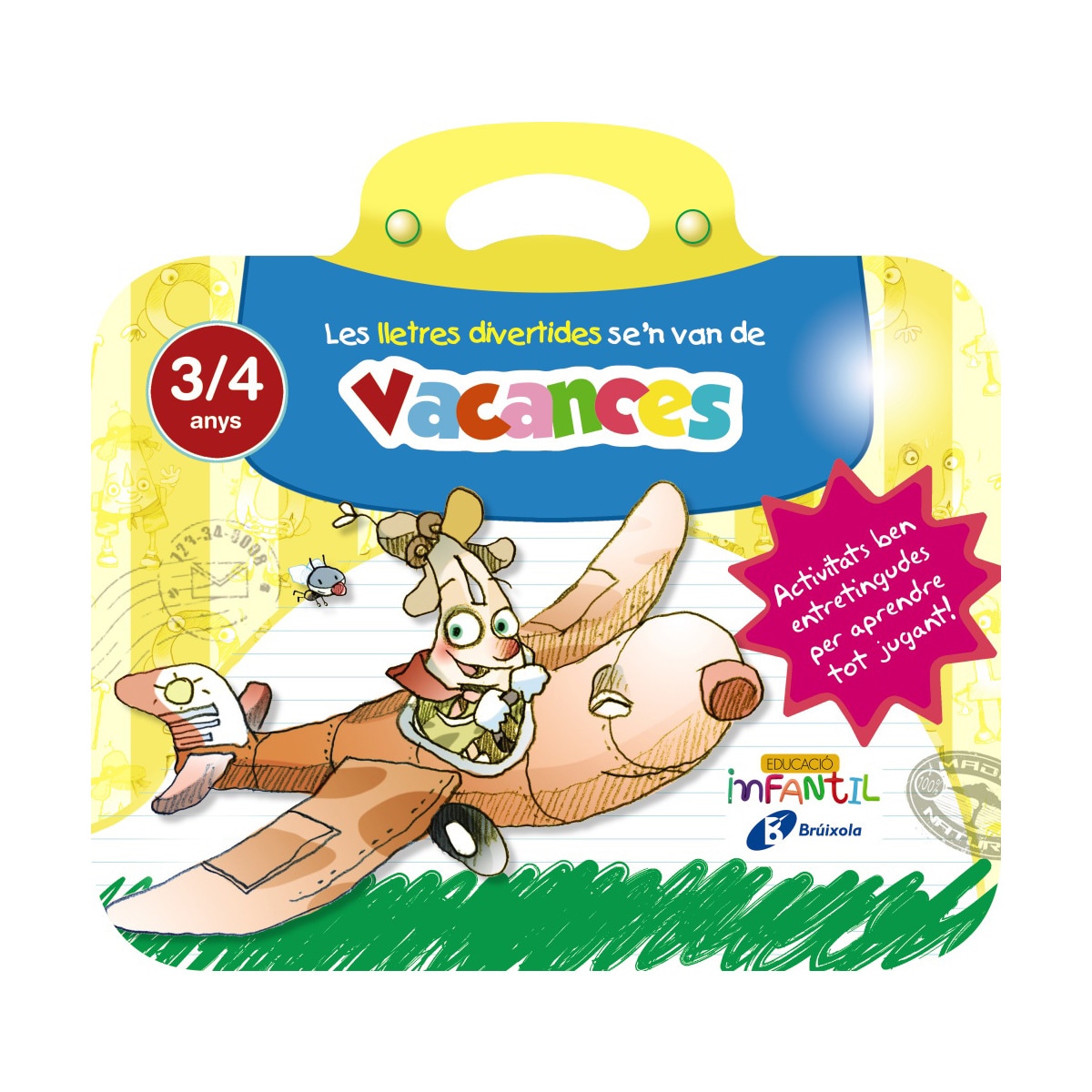 Imagen 0 de Les lletres divertides se'n van de vacances 3 anys