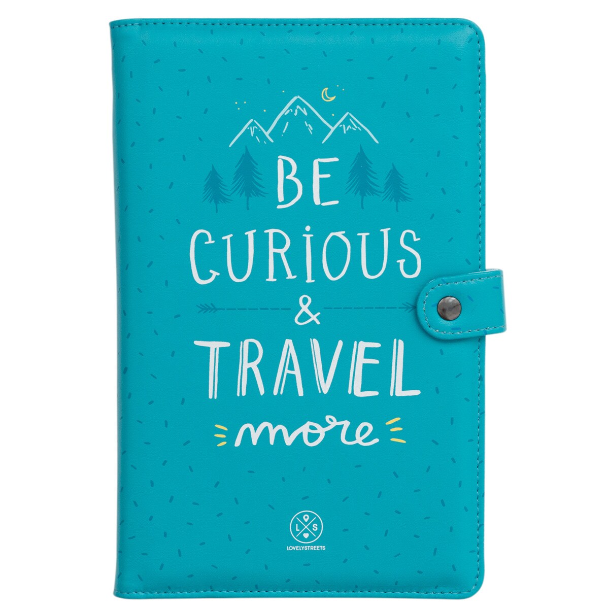 Lovely Streets - Portadocumentos Azul Turquesa
