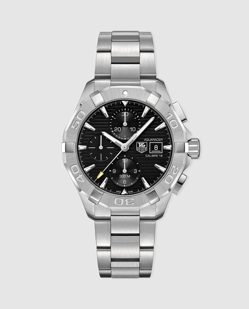 Tag Heuer - Reloj De Hombre Aquaracer CAY2110.BA0927 Cronógrafo De Acero