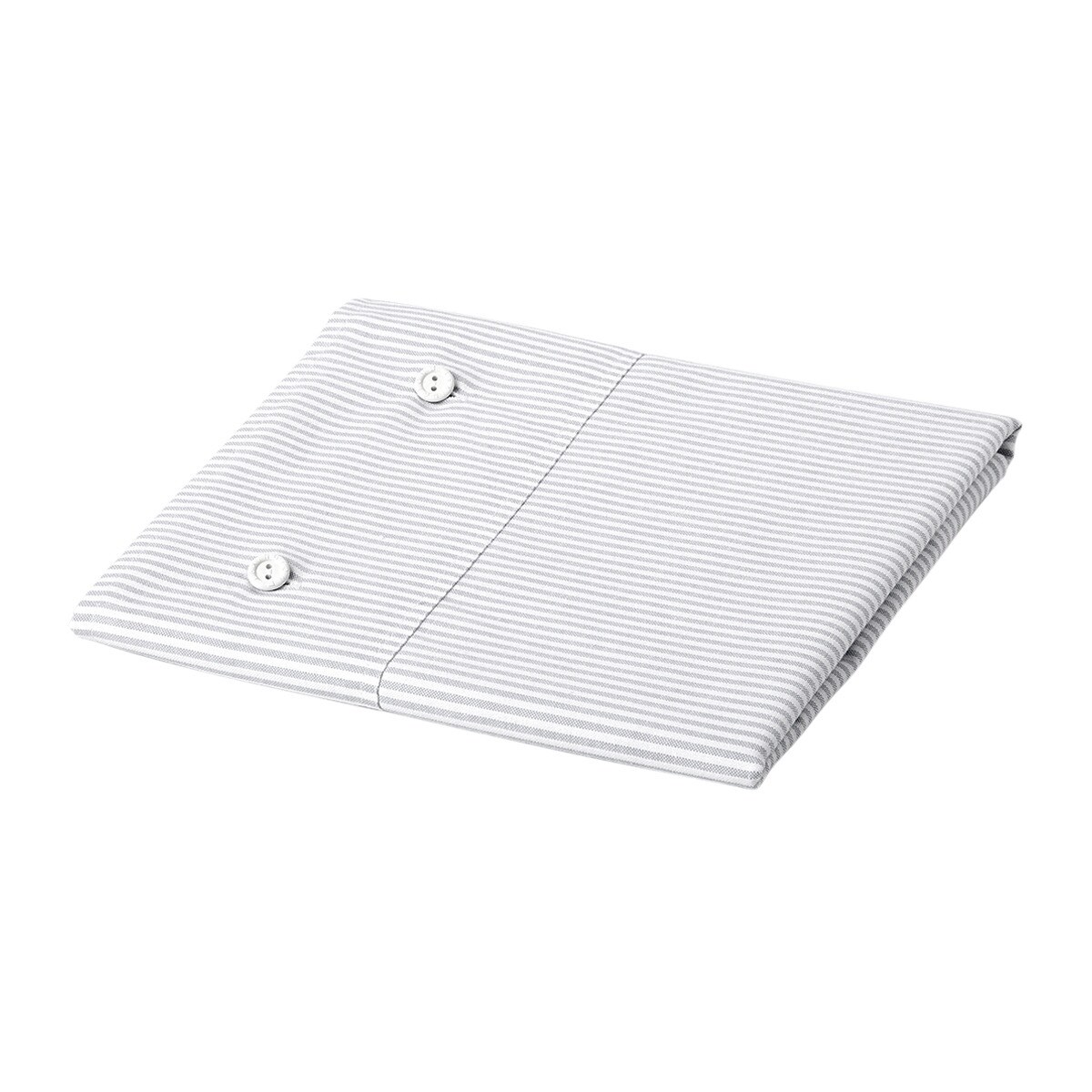 Capa de almofada de algodão Básico Riscas Azul-marinho-3