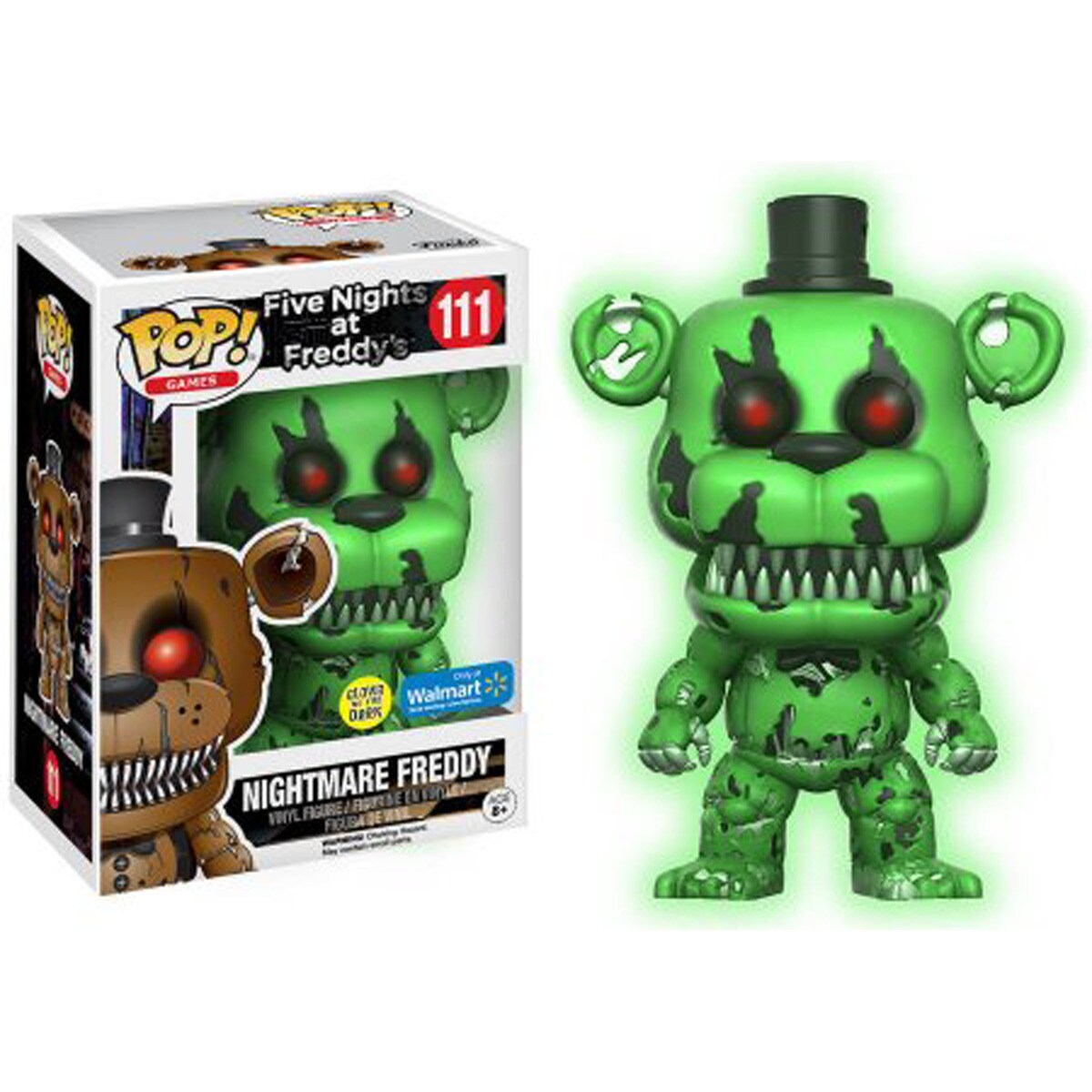 Figura Funko POP Five Nights At Freddy's Freddy Nightmare Glow 2