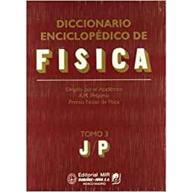 Imagem 0 de Diccionario Enciclopédico De Física T. IV