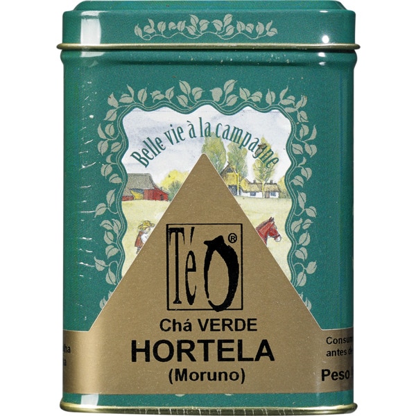 Chá Verde Aromatizado a Hortelã lata 100 g