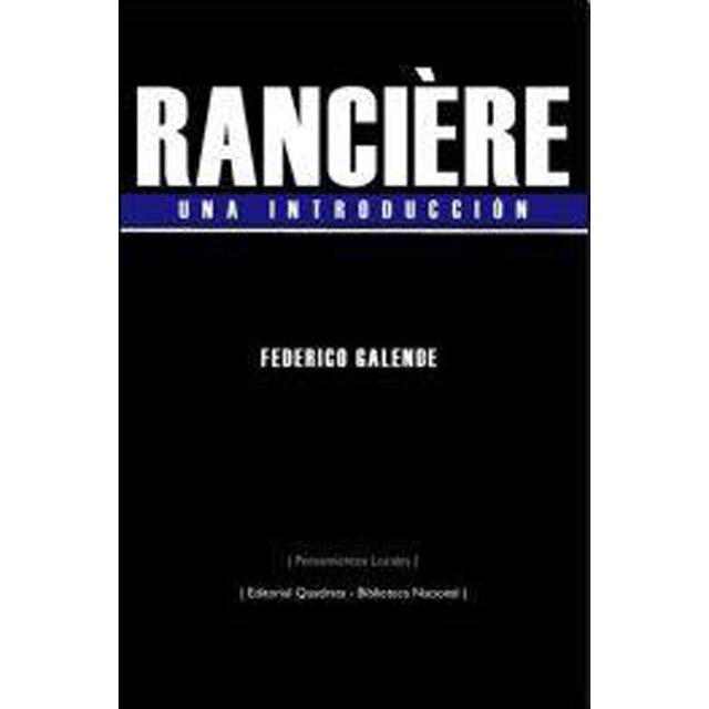 Rancière. Una Introducción 1