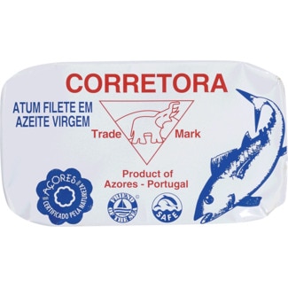 Filete de Atum em Azeite Virgem lata 120 g - Corretora