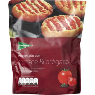 Pão Tostado com Tomate e Oregãos embalagem 160 g - El Corte Inglés
