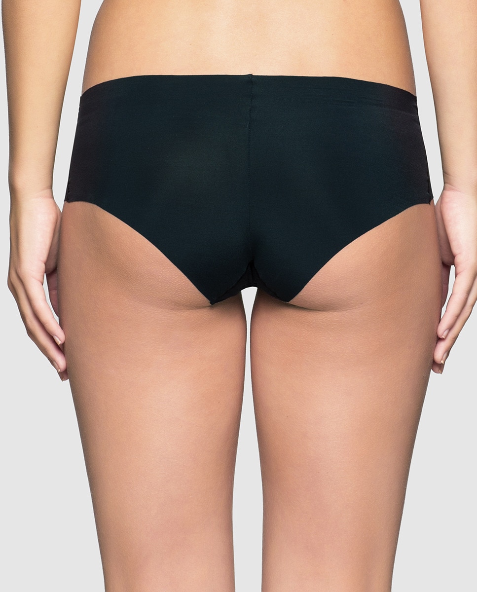 Cuecas de mulher Calvin Klein sem costuras Preto-2