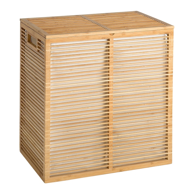 Imagem 0 de Cesto de roupa duplo Bambu El Corte Inglés