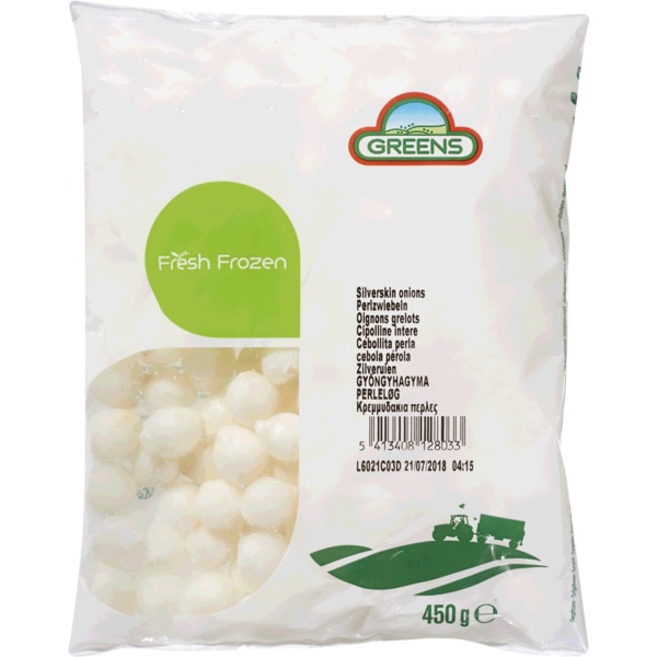 Greens Cebola Pérola embalagem 450 g