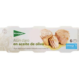El Corte Inglés Atum Albacora em Azeite Pack 6 lata 360 g