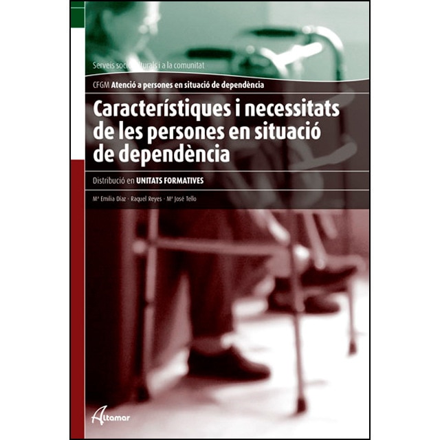 Imagem 0 de Caracteristiques i necessitats de les persones en situació de dependència(Tapa blanda)