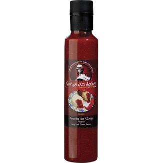 Pimenta do Queijo Picante garrafa 125 ml - Quintal Dos Açores