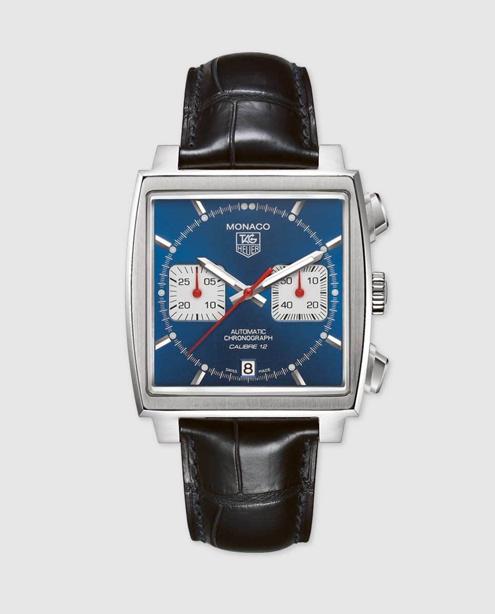 Tag Heuer - Reloj De Hombre Mónaco CAW2111.FC6183 Cronógrafo De Acero