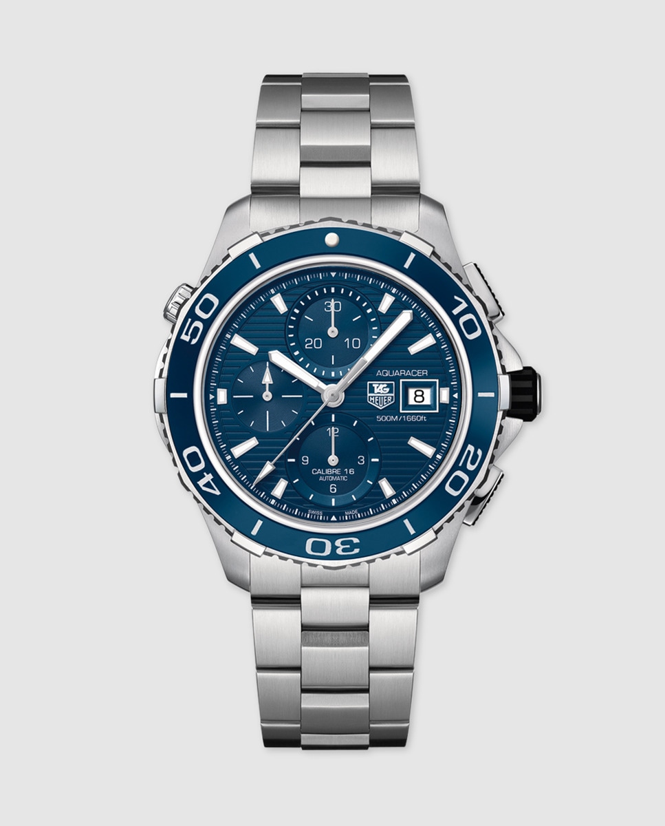 Tag Heuer - Reloj De Hombre Aquaracer CAK2112.BA0833 Cronógrafo De Acero