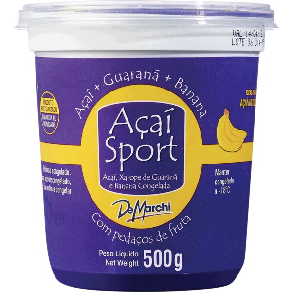 De Marchi Açaí Sport de Banana embalagem 500 g
