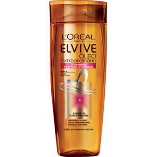 Elvive Óleo Extraordinário Champô para Cabelos Normais a Secos embalagem 400 ml - L´oréal