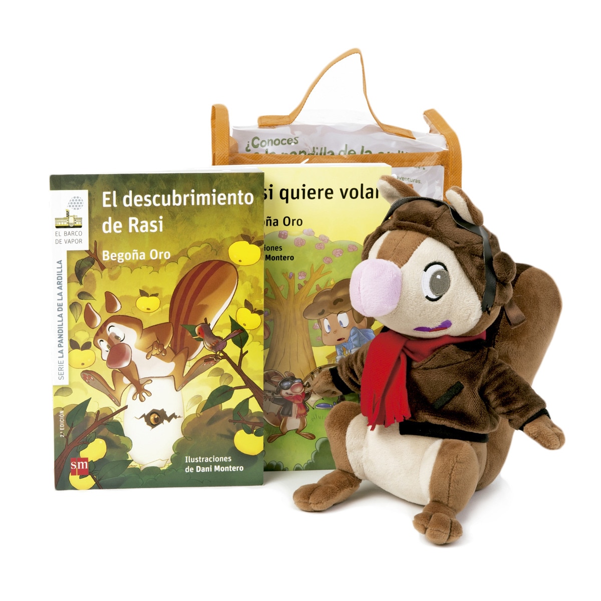 La pandilla de la ardilla. Pack Rasi piloto  (Tapa blanda) 1