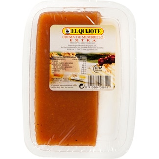 crema de membrillo extra sin gluten envase 250 g - El Quijote