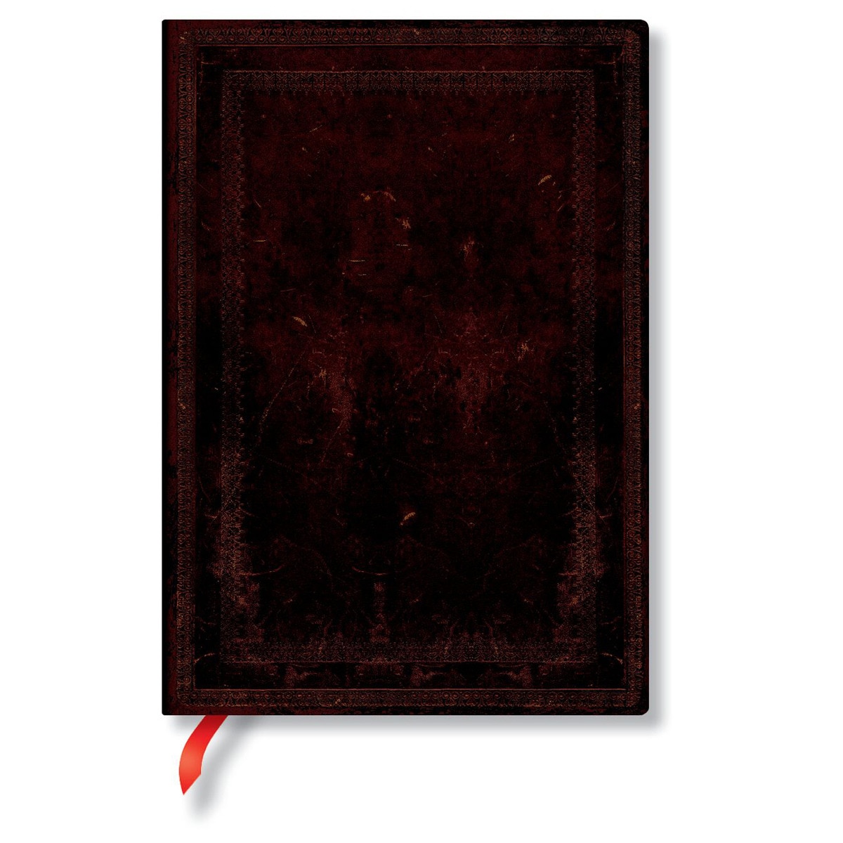 Libreta Flexi Paperblanks Marruecos Negro Midi Rayada 144 Pág. Marrón-1
