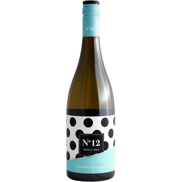 Nº 12 vino blanco albariño DO Rías Baixas botella 75 cl